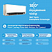 Midea Air Conditioner (Super inverter ,wall-mounted split  1HP) 